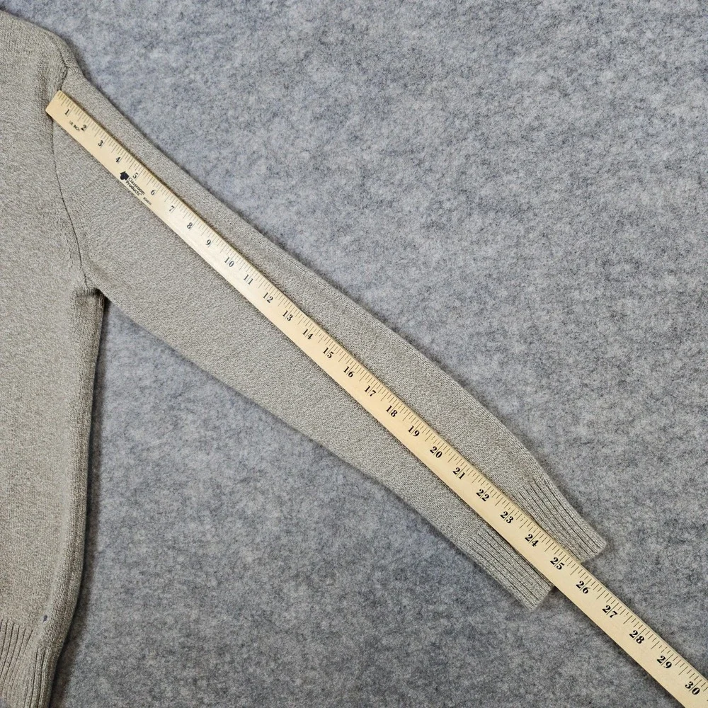 American Eagle Outfitters Men's Beige‎ Sweater Size M Athletic Fit Zip/Button